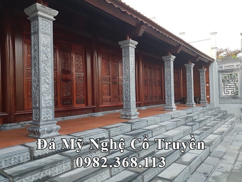 Mẫu Cột đá Vuông
