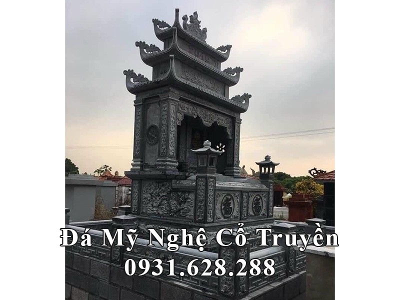 Mẫu Lăng Mộ đá đôi đẹp, chất lượng cao.