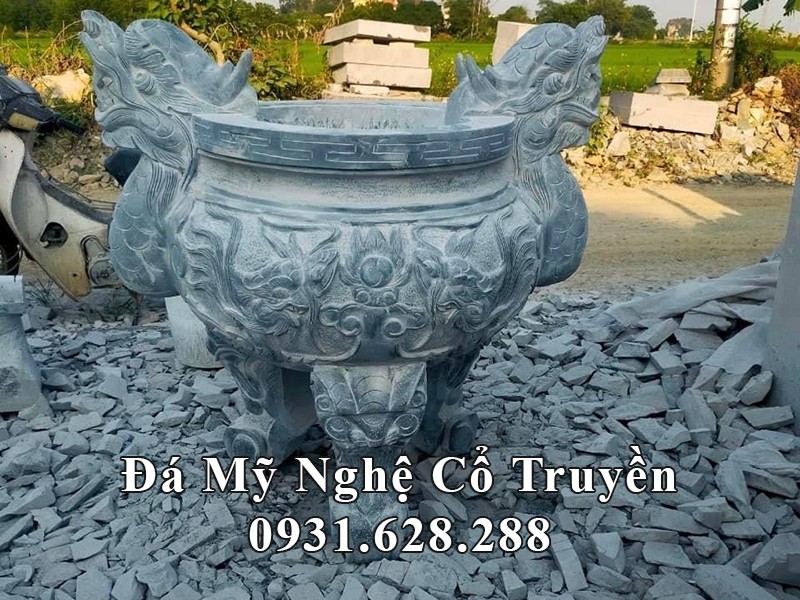 Lu huong da tron nguyen khoi 80cm Lu huong da tron nguyen khoi 80cm