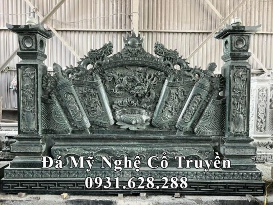 Mẫu Cuốn thư đá đẹp