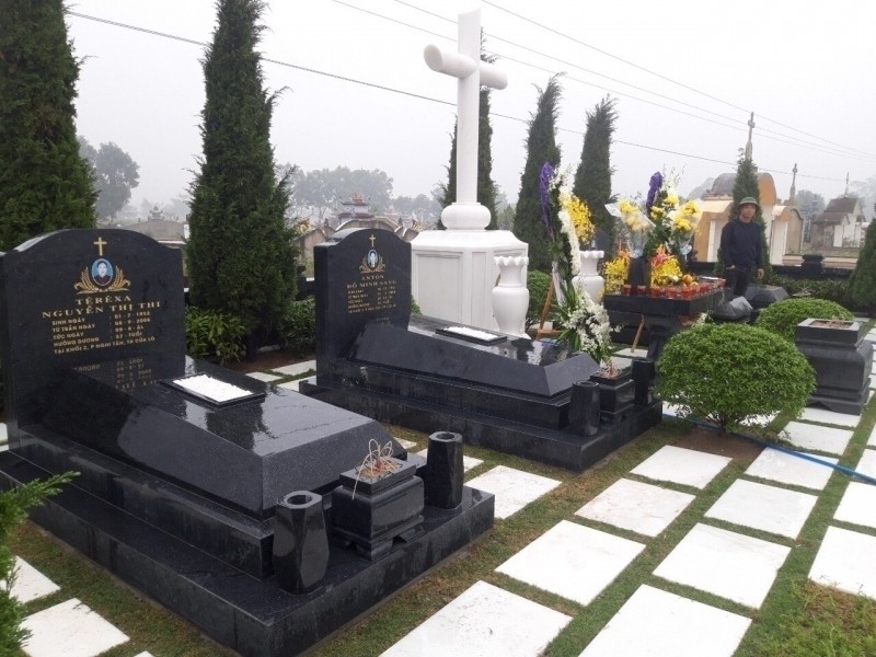 Lăng Mộ đá công giáo đẹp