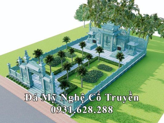 Thiết kế Lăng Mộ gia đình chuẩn phong thủy tâm linh năm 2023 tại Đá Mỹ Nghệ Hiển Vinh - Đá Cổ Truyền Ninh Bình.